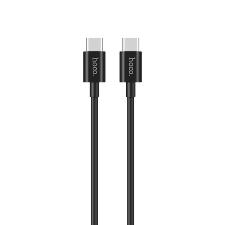 Cable Usb-C/Type C vers Usb-C/Type C (3.0A) 1 mètre HOCO X23 noir