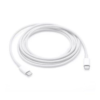 Cable Usb-C/Type C vers Usb-C/Type C ORIGINAL Apple iPhone 2 métres MLL82ZM/A (Vrac) blanc