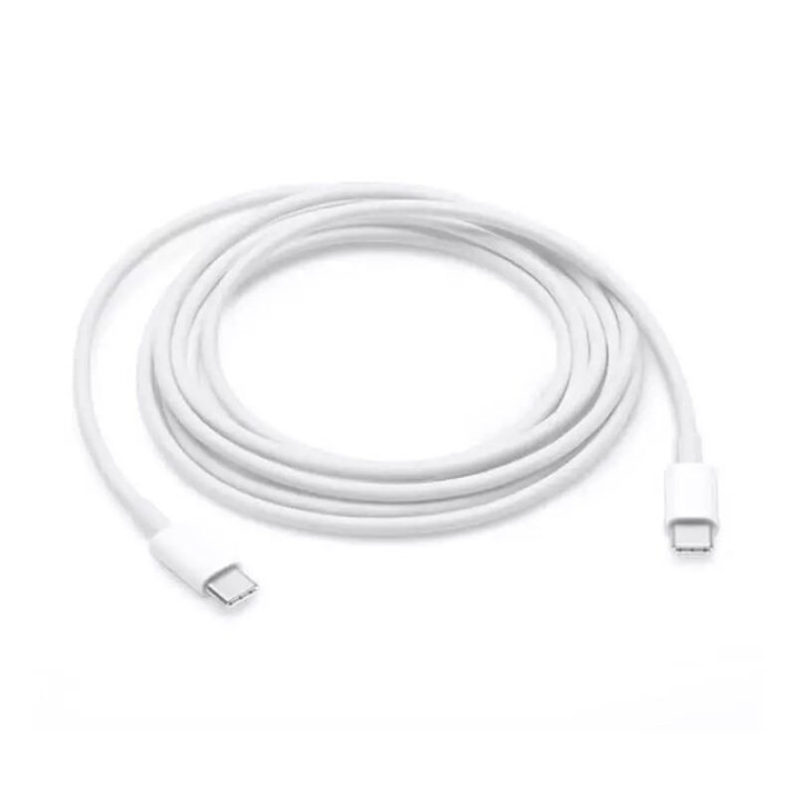 Cable Usb-C/Type C vers Usb-C/Type C ORIGINAL Apple iPhone 2 métres MLL82ZM/A (Vrac) blanc