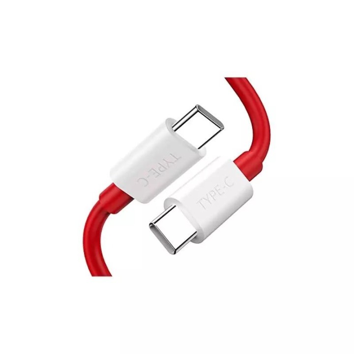 Cable Usb-C/Type C vers Usb-C/Type C ORIGINAL OnePlus 8T D307 (Vrac) rouge