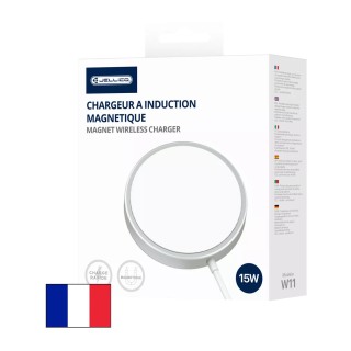 Chargeur à induction magnétique (15W) JELLICO W11 blanc