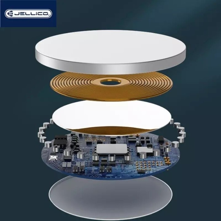 Chargeur à induction magnétique (15W) JELLICO W11 blanc