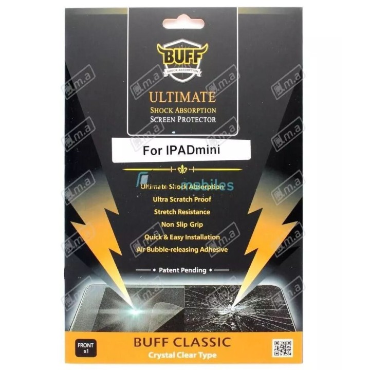 Film anti casse iPad mini (A1432/A1454/A1455)/iPad mini 2 (A1489/A1490/A1491)/iPad mini 3 (A1599/A1600)