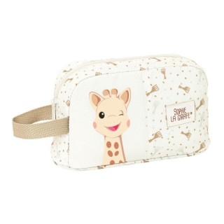 Porte petit déjeuner Thermique Sophie la Girafe Beige 21,5 x 12 x 6,5 cm