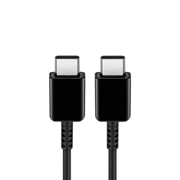 Cable Usb-C/Type C vers Usb-C/Type C ORIGINAL Samsung EP-DA705BBEGWW noir