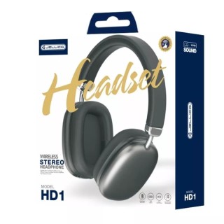 Casque audio sans fil bluetooth JELLICO HD1 noir
