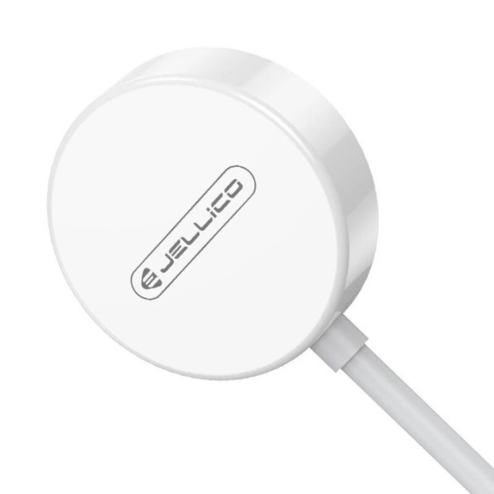 Chargeur à induction magnétique montre connectée / type C JELLICO W9 blanc