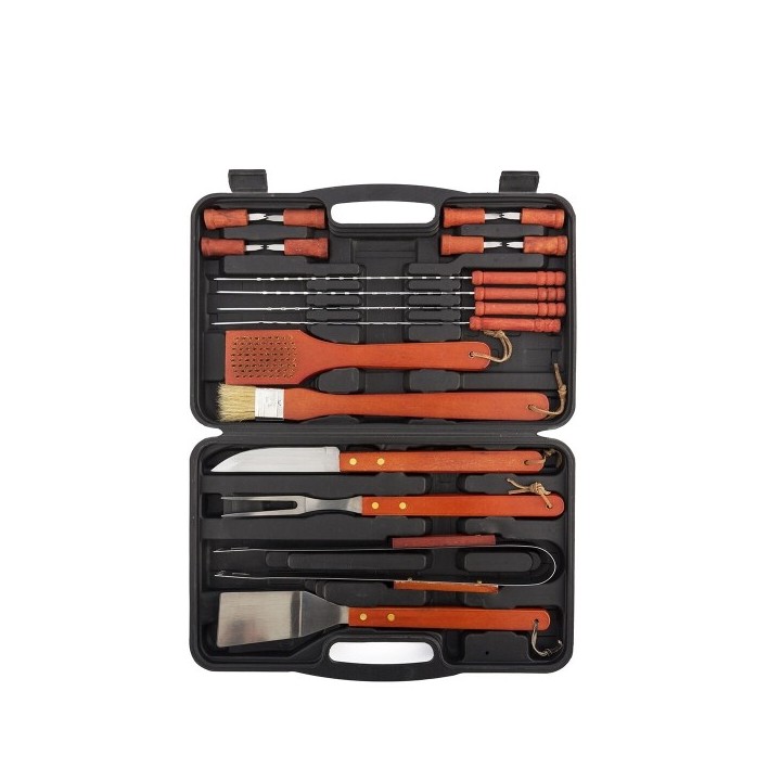 Malette Barbecue Barbecase InnovaGoods 18 Pièces