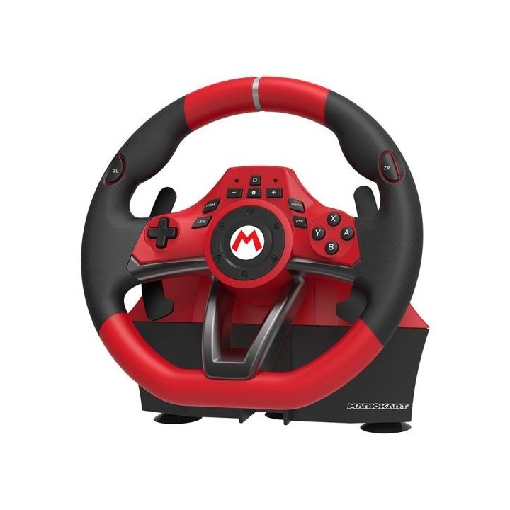 Volant HORI MARIO KART RACING WHEEL PRO DELUXE + PEDALIER pour SWITCH