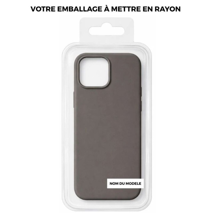 Coque PURE COLOR Pro iPhone 12/12 Pro gris