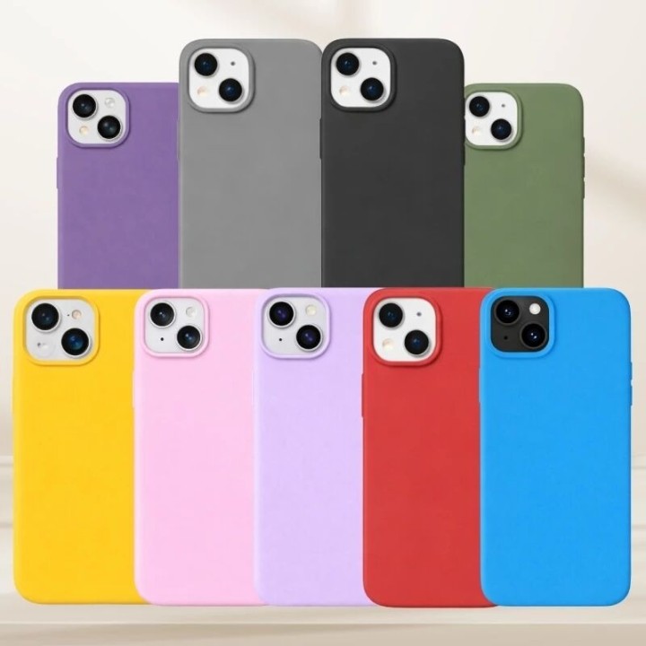 Coque PURE COLOR Pro iPhone 15 gris