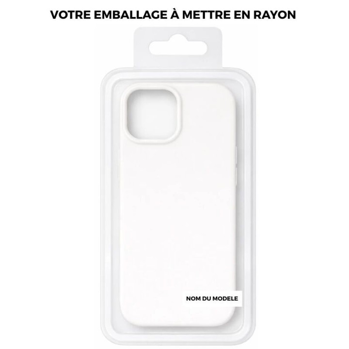 Coque PURE COLOR Pro iPhone 8 plus/iPhone 7 plus blanc