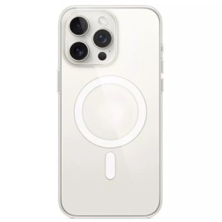 Coque CLEAR MAG iPhone 15 Pro Max transparent