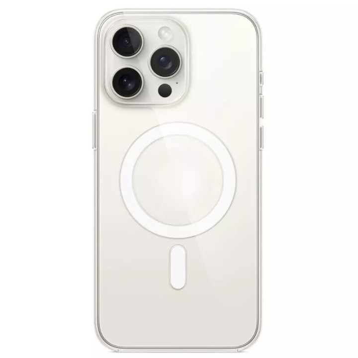 Coque CLEAR MAG iPhone 15 Pro Max transparent