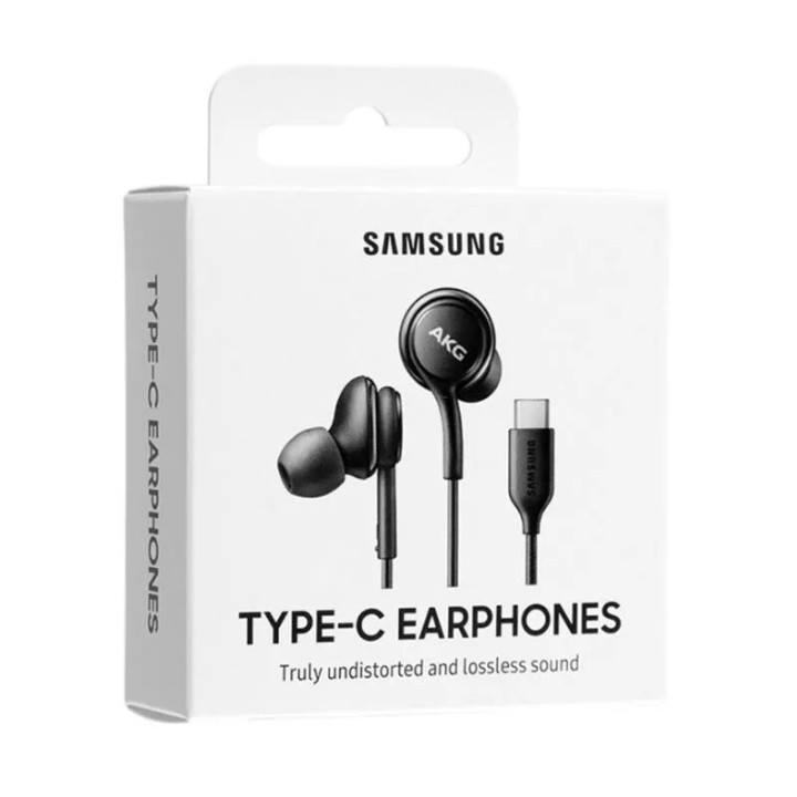 Kit pieton ORIGINAL Samsung AKG intra-auriculaire (USB-C/Type C) EO-IC100BBEGEU noir