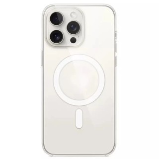 Coque CLEAR MAG iPhone 15 Pro transparent