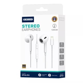 Kit pieton (Lightning bluetooth) avec micro JELLICO EP4A blanc