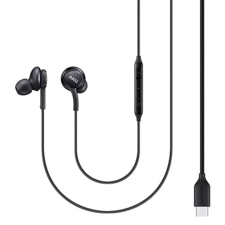 Kit pieton ORIGINAL Samsung AKG intra-auriculaire (USB-C/Type C) EO-IC100BBEGEU noir
