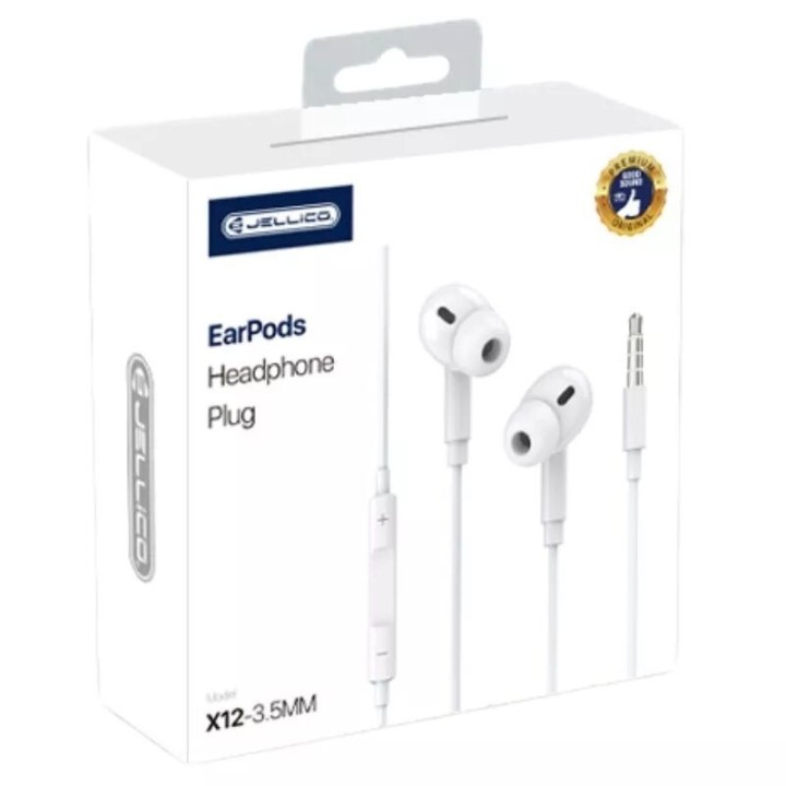 Kit pieton (Jack) avec micro JELLICO X12 blanc