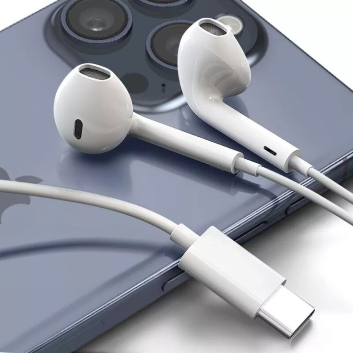 Kit pieton ORIGINAL Apple iPhone 15 / iPhone 16 USB-C MTJY3ZM/A / MYQY3ZM/A(boite/blister) blanc
