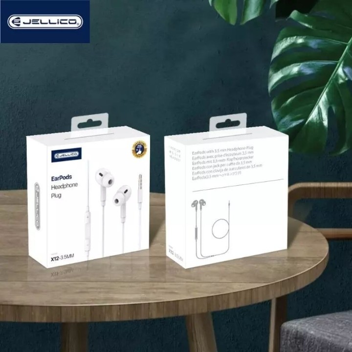 Kit pieton (Jack) avec micro JELLICO X12 blanc