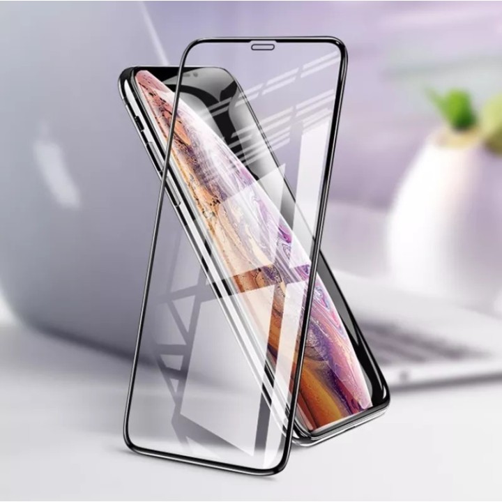 Lot de 10 films verre trempé avec cadre noir HOCO G5 iPhone XS Max/11 Pro Max