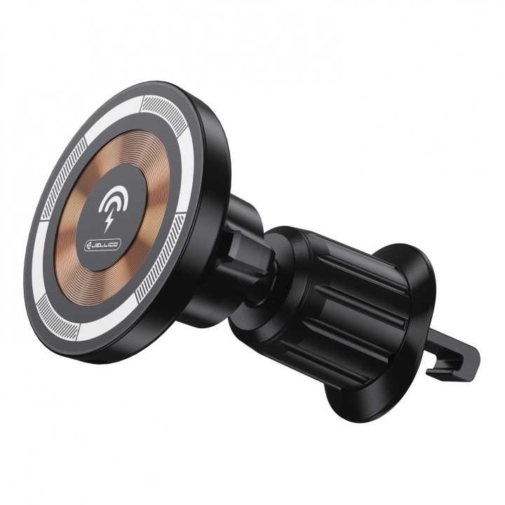 Support voiture chargeur à induction magnétique JELLICO W14 noir