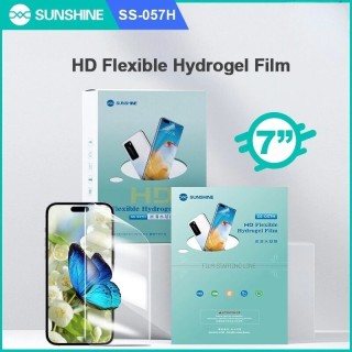 Lot de 10 films "hydrogel" écran incurvé SUNSHINE SS-057H HD pour smartphones, watch...