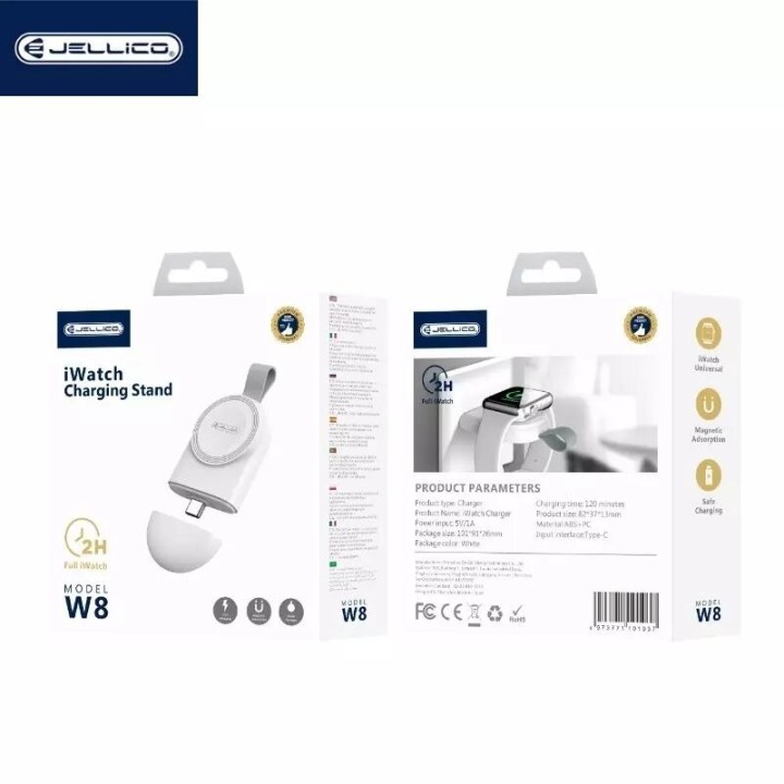 Support de chargement iWatch JELLICO W8 blanc