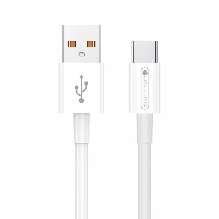 Cable Usb vers Type C (3.1 A) 1 mètre JELLICO B1 (Vrac) blanc