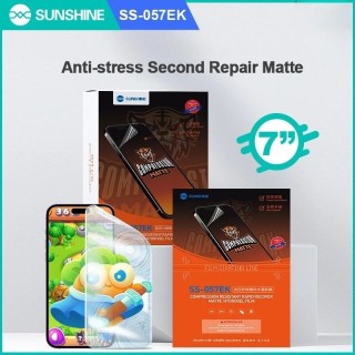 Lot de 10 films "hydrogel" EPU MAT anti-stress et auto-régénérant SUNSHINE SS-057EK pour smartphones