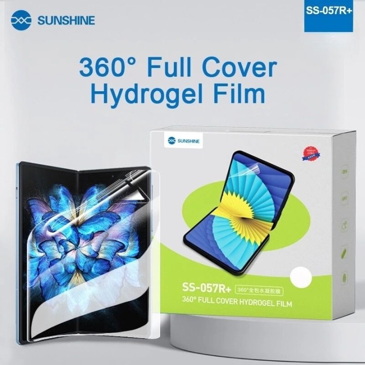Lot de 10 films "hydrogel" TPU HD 360° protection intégrale SUNSHINE SS-057R+ pour smartphone pliables