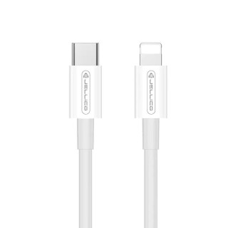 Cable Type C vers Lightning (3.1 A) 1 mètre JELLICO B1 (Vrac) blanc