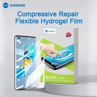 Lot de 10 films "hydrogel" TPU HD écran incurvé et auto-régénérant SUNSHINE SS-057R pour smartphones, watch...