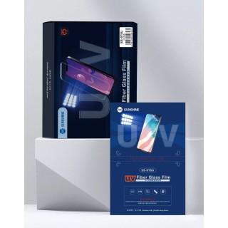 Lot de 10 films "hydrogel" UV HD haute protection avec lampe UV SUNSHINE SS-075U pour smartphones
