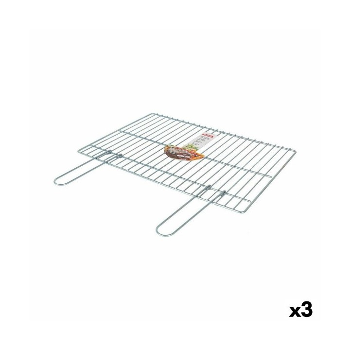 Grill Algon Algon Barbecue 68 x 40 cm (3 Unités)