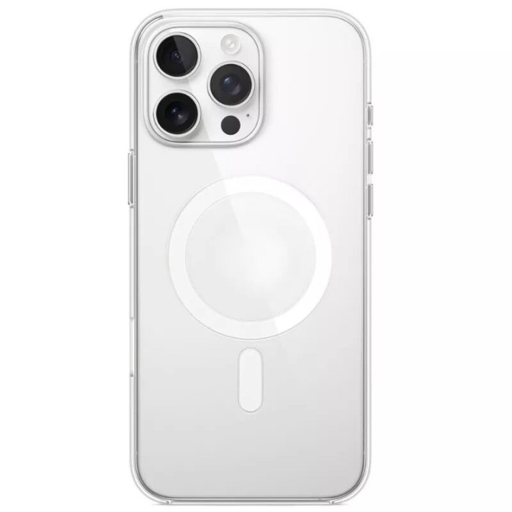 Coque CLEAR MAG iPhone 16 Pro Max transparent