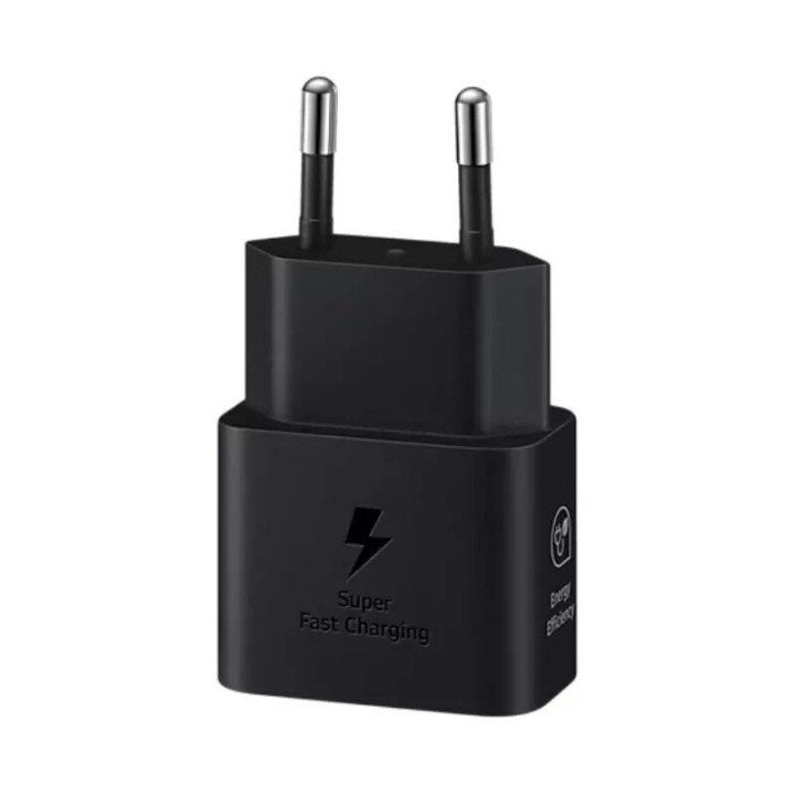 Adaptateur secteur Usb-C ORIGINAL Samsung 25W EP-T2510NBEGEU noir