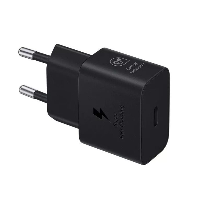 Adaptateur secteur Usb-C ORIGINAL Samsung 25W EP-T2510NBEGEU noir