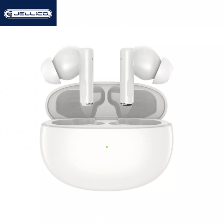 Ecouteurs sans fil bluetooth intra-auriculaire JELLICO TWS33 blanc