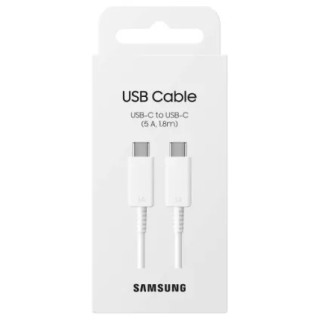 Cable Usb-C/Type C vers Usb-C/Type C ORIGINAL Samsung EP-DX510JWEGWW blanc