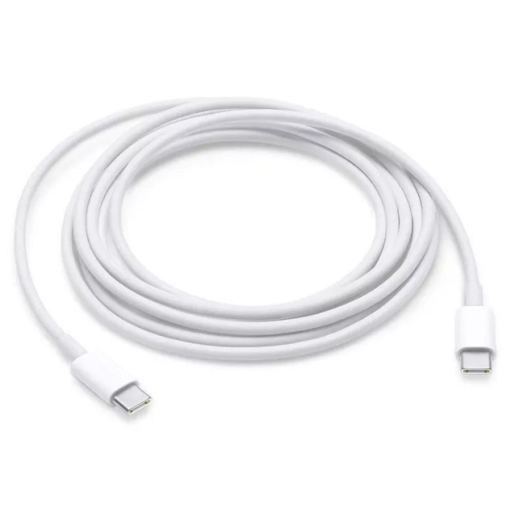 Cable Usb-C vers Usb-C 240W ORIGINAL Apple iPhone 2 mètres MU2G3ZM/A (Vrac) blanc