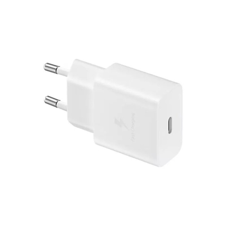 Adaptateur secteur Usb-C avec cable ORIGINAL Usb-C/Type C charge rapide Samsung 25W EP-T2510XWEGEU blanc
