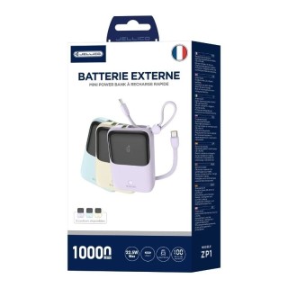 Power Bank (Batterie Externe) 10000mAh 22.5W JELLICO ZP1 jaune