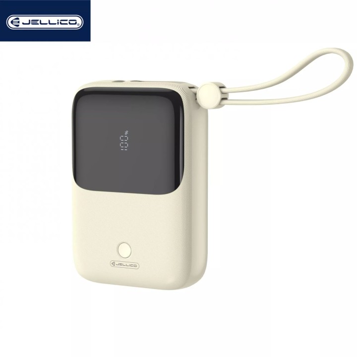 Power Bank (Batterie Externe) 10000mAh 22.5W JELLICO ZP1 jaune