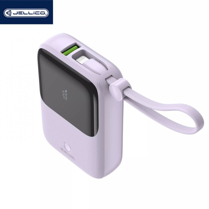 Power Bank (Batterie Externe) 10000mAh 22.5W JELLICO ZP1 violet