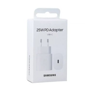 Adaptateur secteur Usb-C ORIGINAL Samsung 25W EP-T2510NWEGEU blanc