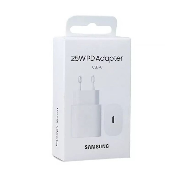 Adaptateur secteur Usb-C ORIGINAL Samsung 25W EP-T2510NWEGEU blanc