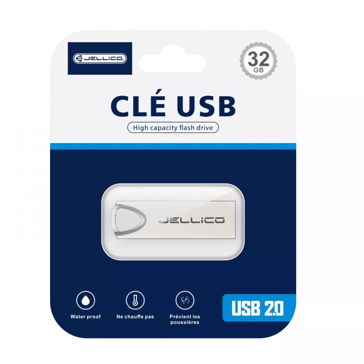 Clé USB JELLICO V07 32go (Boite/ Blister)