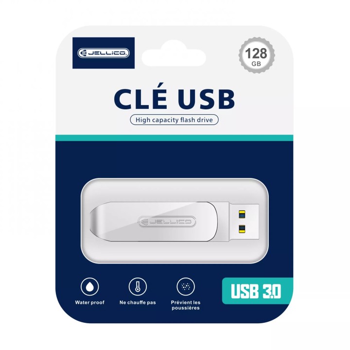 Clé USB JELLICO U36 128go (Boite/ Blister)